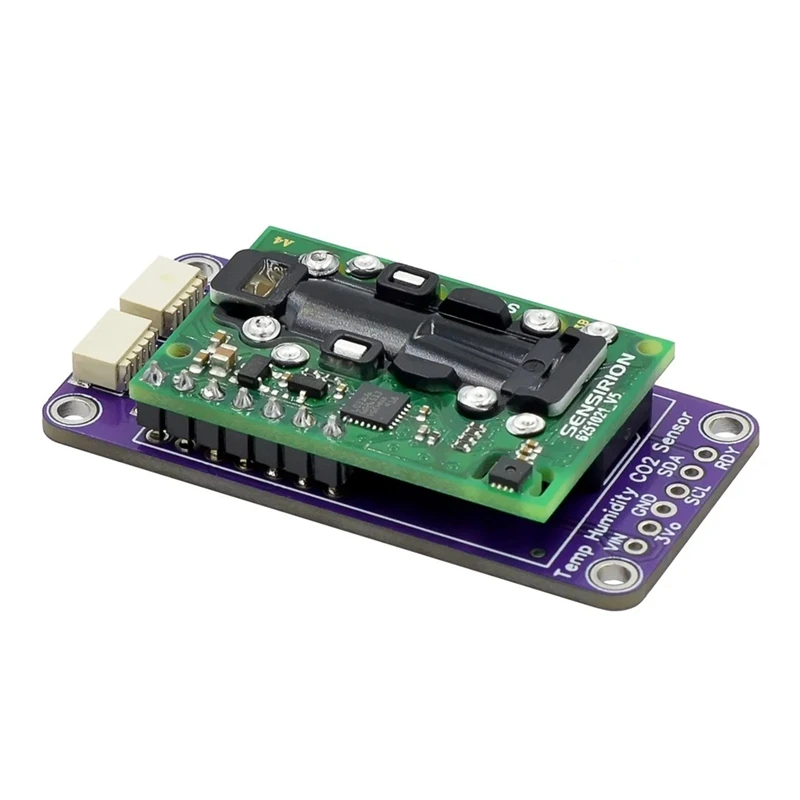 SCD30 Air Quality Sensors Module For CO2 And RH T Measurements Plastic Air Quality Sensors Module I2C Modbus PWM