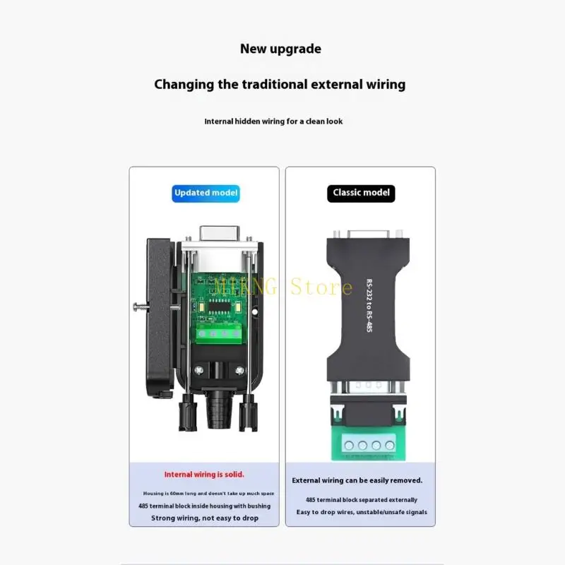 Protect RS232 RS485 Converter For Industrial Data Transfer Up To 4000Ft Auto Direction Control No External Power best sale