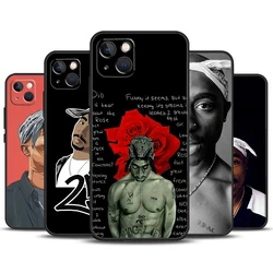 2pac tupac Crown 2 pac Case For iPhone 16 15 14 13 12 11 Pro Max Mini X XR XS Max 7 8 Plus 2 Bumper Cases Cover