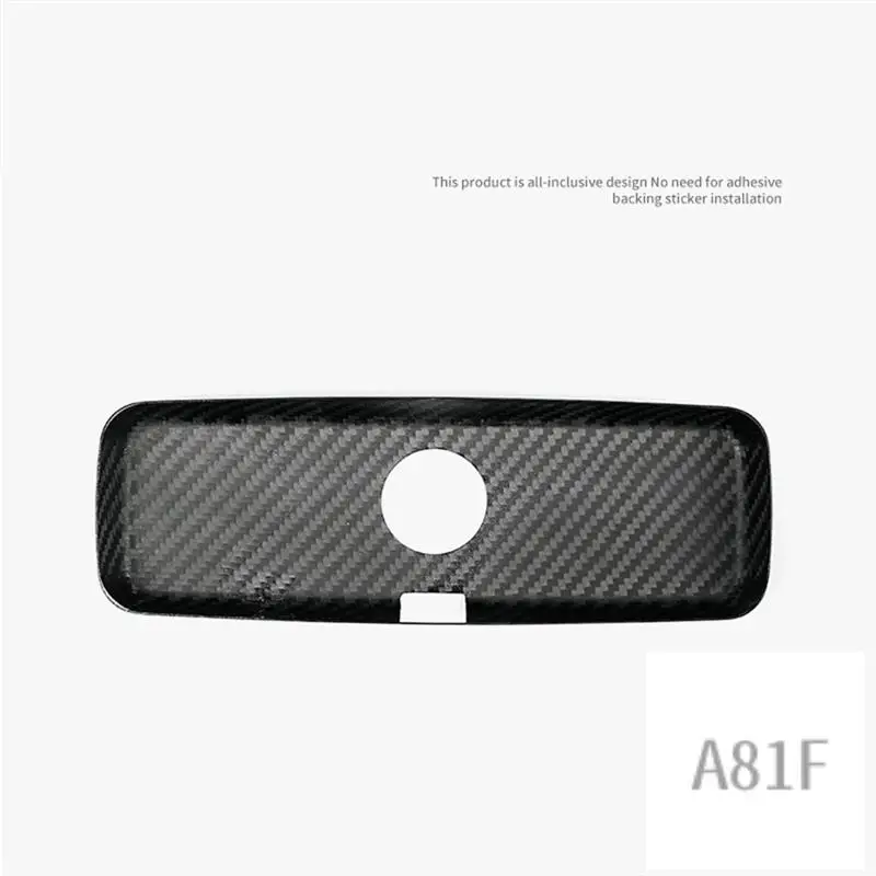 

Углеродное волокно, внутренняя крышка зеркала заднего вида, крышка корпуса, крышка зеркала для Fiat 500 Abarth