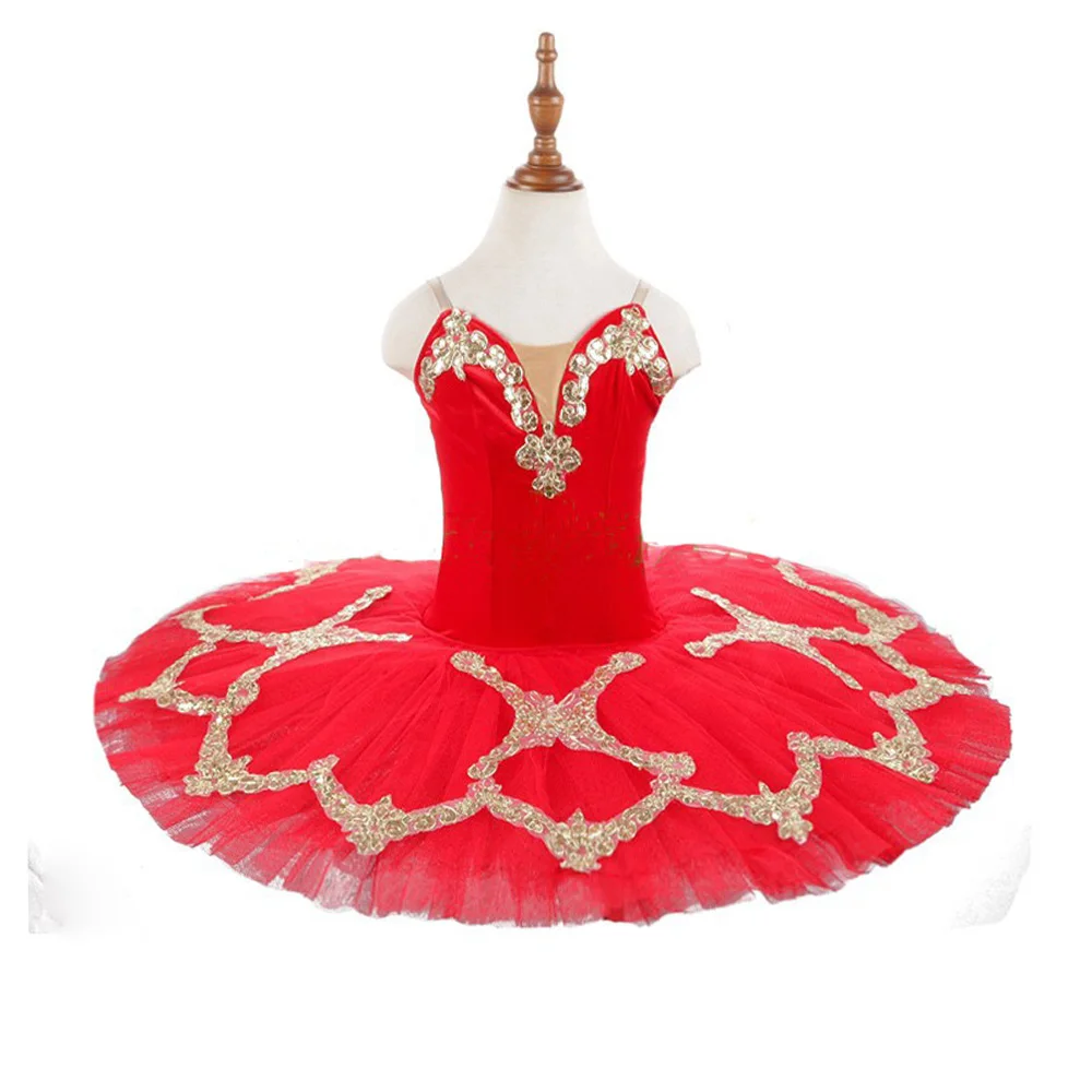 

Professional Ballet Tutu Girls Blue Pink Platter Pancake Tutu Ballerina Party Dress Adult Women Child Kids Ballet Dance Costume