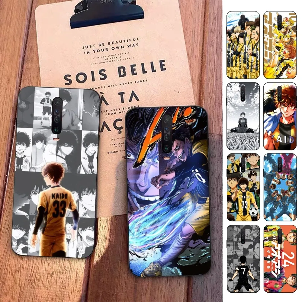 

Ao Ashi Anime Phone Case For Redmi 5 6 7 8 9 10 plus pro 6 7 8 9 A GO K20 K30 K40 pro plus F3 Fundas