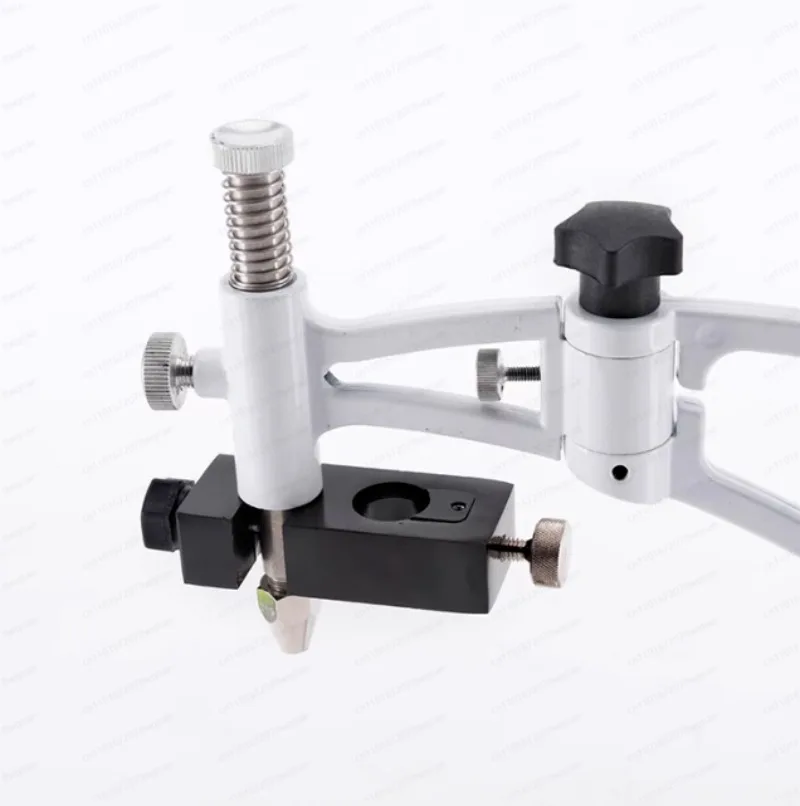 New JT-09 Dental Lab Equipment – Parallelometer with Square Base & Surveyor Visualizer, Includes 7 Tips