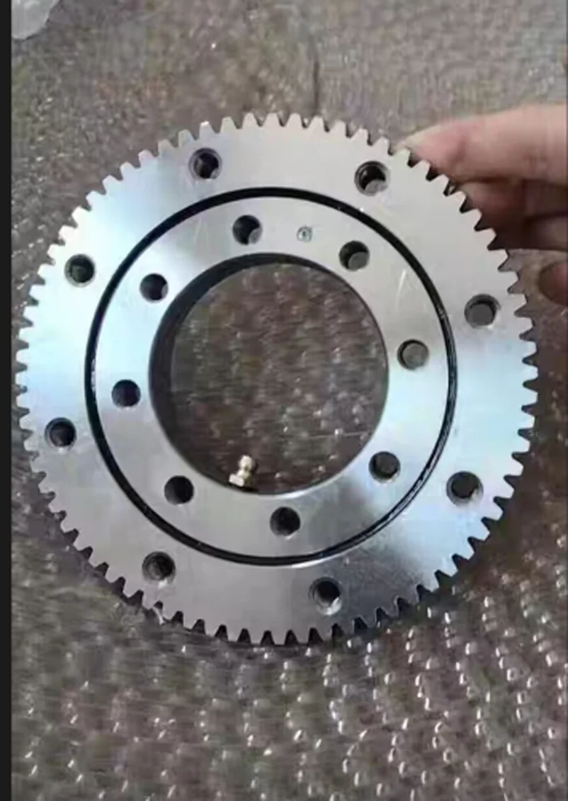 External Teeth Gear Bearing Ball Slewing Ring Bearing External Gear Bearing Turntable Rotation Rotary Support Bearing