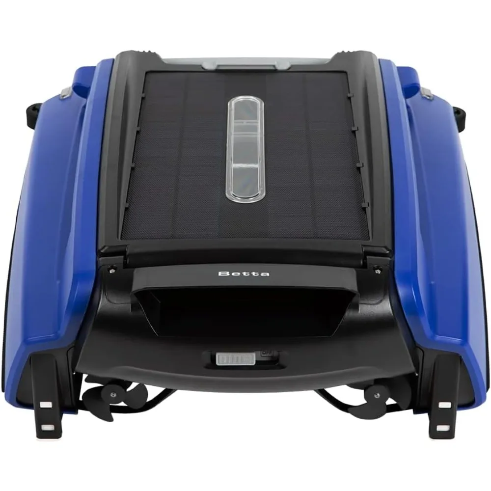 SE Solar Powered Automática Robótica Piscina Skimmer Cleaner, Maior Durabilidade do Núcleo e Re-Engineered Twin