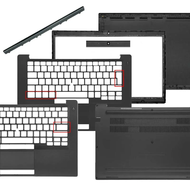 For Latitude E7480 7480 E7490 7490 New Laptop LCD Back Cover/Front Bezel/Hinges/Palmrest/Bottom Case 0GRXR9 Non Touch