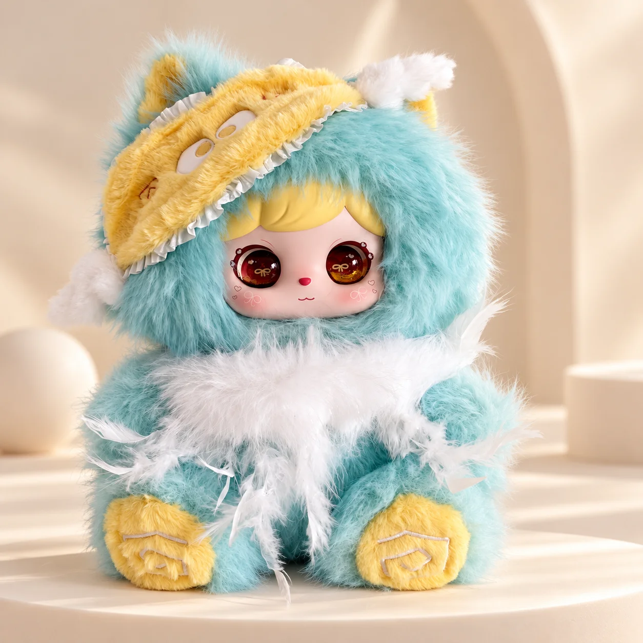 Designer 800% Plush Doll Blind Box Kawaii Animal Character Collectible Art Toy Mystery Box Soft Fluffy Room Decor Birthday Gifts - view 4