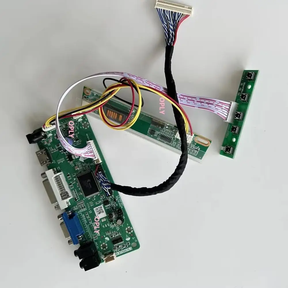 

Плата контроллера для LP154WE2-TLA1/TLA3/TLA4 LP154WE2 1680X1050, ЖК-монитор, экран, сделай сам, 15,4 дюйма, HDMI-совместимый DVI VGA