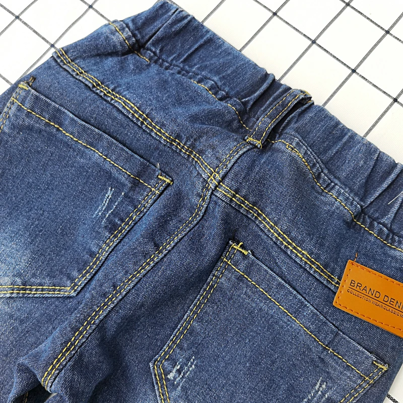 IENENS Kinder Jungen Kleidung Dünne Jeans Klassische Hosen Kinder Infant Denim Kleidung Böden Baby Hosen 4 5 6 7 8 9 10 11 jahre