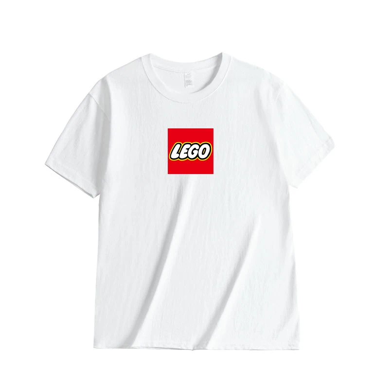 LEGO Short Sleeve T-Shirt Joint Clothes Ninja Marvel Spider-Man Children\'s Clothing Parent-Child Clothing Pure Cotton Clothing