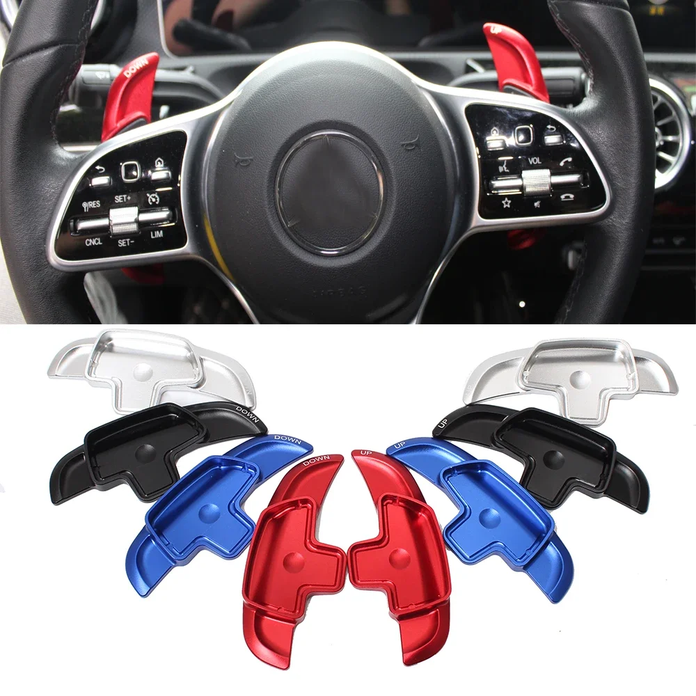 

Car styling For Mercedes Benz GLC C E Class W213 W205 Steering Wheel Shift Paddle Extension Shifters Replacement Accessories