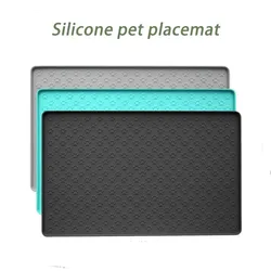 Silicone Cat Paw Placemat Non-slip Waterproof Easy To Clean Anti Splash Dogs Water Pad Feeding Cat Food Mat Pet Food Mat