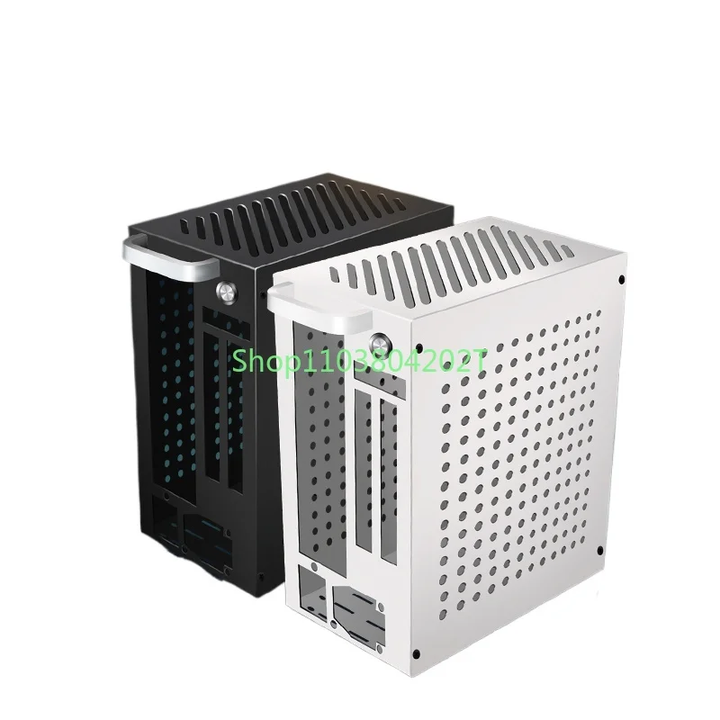 

1U Power Portable Mini Small Chassis K39 Compact ITX Desktop Computer Host Small MATX Shell