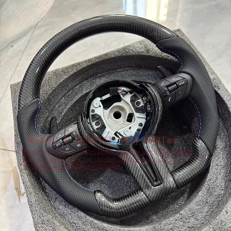 For BMW Carbon Fiber Steering Wheel Horn Cover For F30 F10 F31 F20 F25 F22 F36 F33 F32