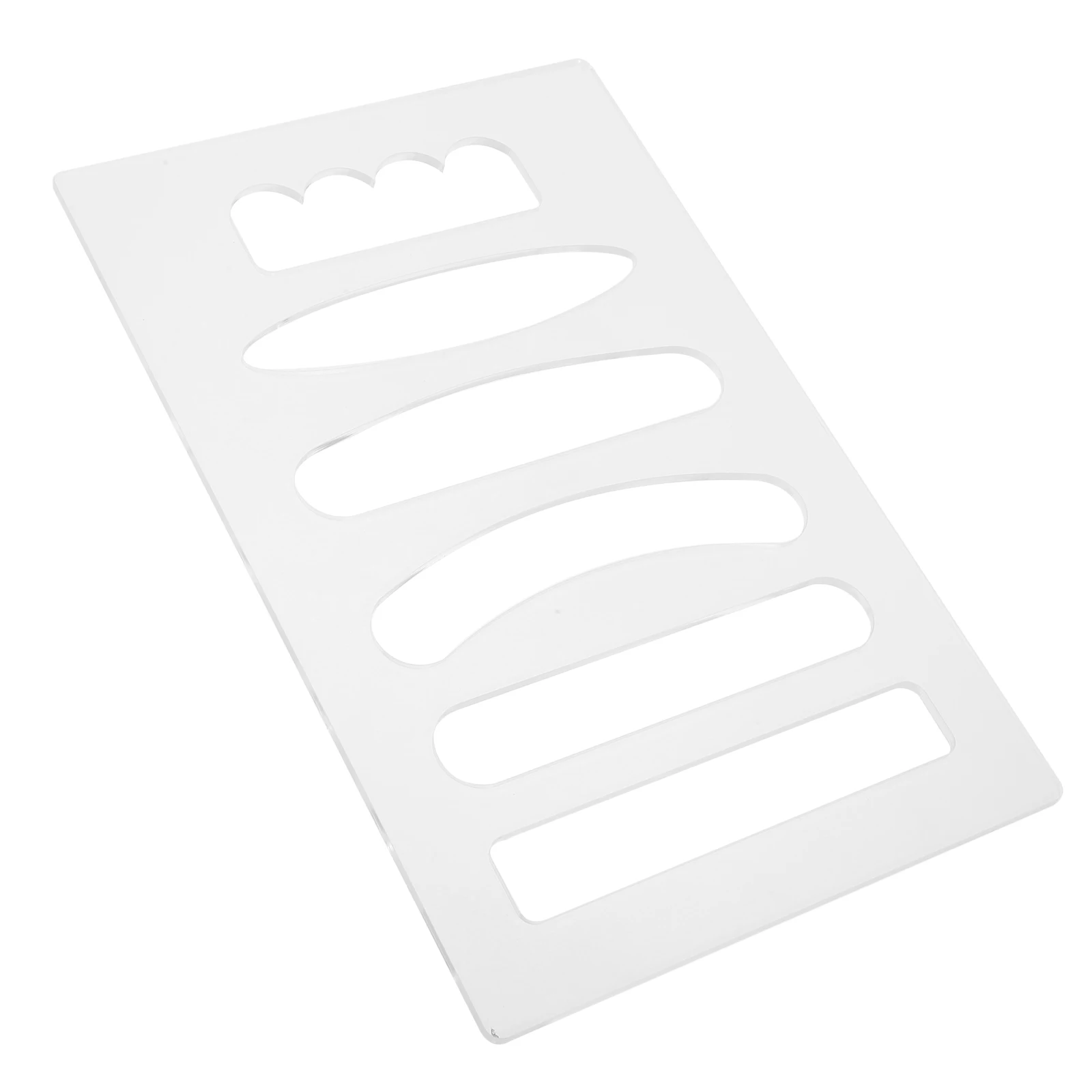 

1pcs 6-Piece Clear Acrylic Charcuterie Board Handle Template Cutting Board Templates Kitchen Router Jig Craft Set