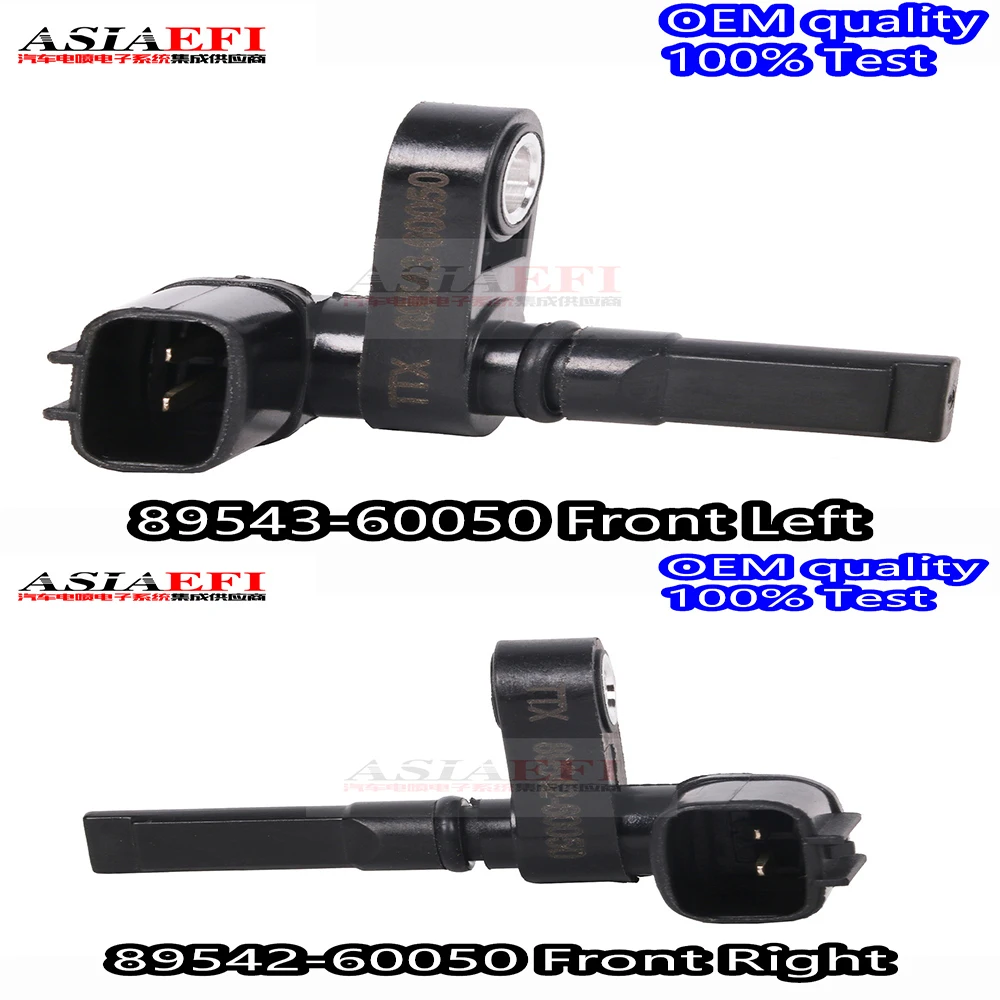 High quality 89543-60050 89542-60050 Front Left Right ABS Sensor Wheel Speed For Lexus GX460 GX470 LX570 Land Cruiser Prado