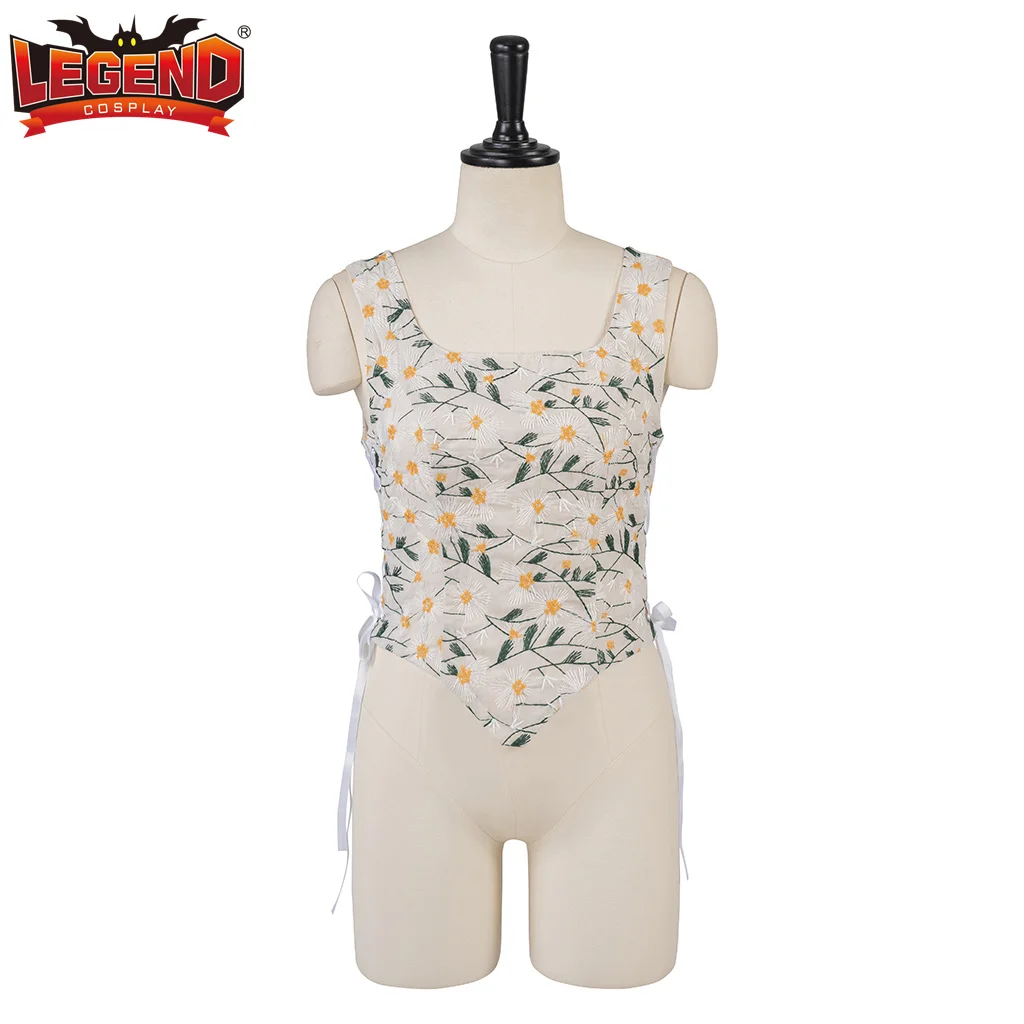 Bloemen Jacquard Middeleeuwse Renaissance Korset Top Vintage Veter Corset Bustier Top Lijfje Vest Ren Fair Korset Voor Vrouwen