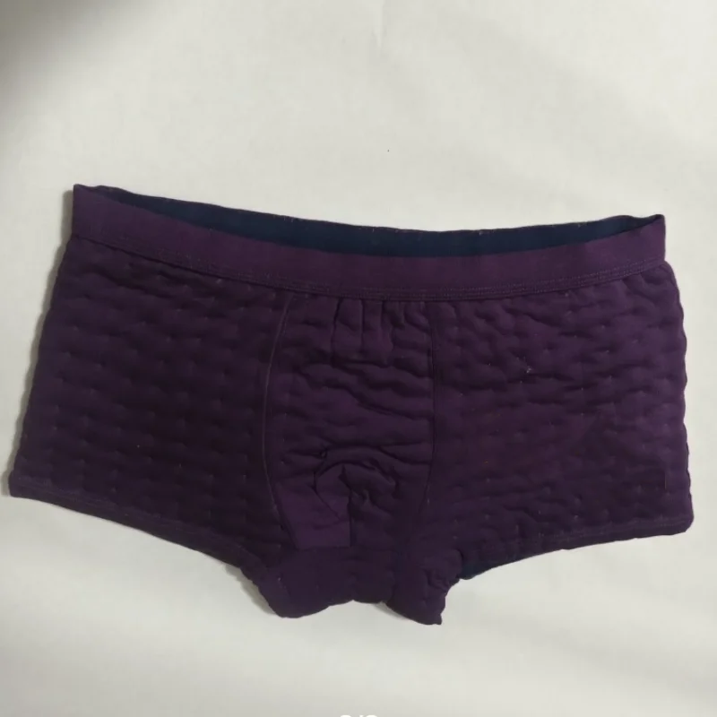 

﻿Handmade Men's Flat Corner Cotton Shorts ABDL Thickened Warm Water-absorb Underwear Mid Waist Comfortable Breathable Briefs﻿