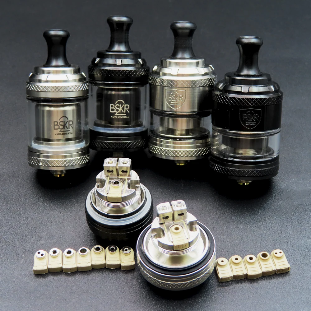 

ZHISHUO 22 мм 24 мм Berserker V2 MTL RTA BSKR mini Vaper MTL RTA атомайзер бак с одной катушкой испаритель электронная сигарета Атомайзер