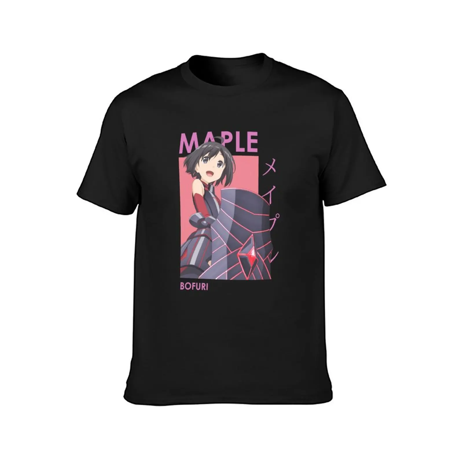 ?rable Kaede Honjo BOFURI Card Anime T-Shirt anime clothes anime sports fans Men's t shirts