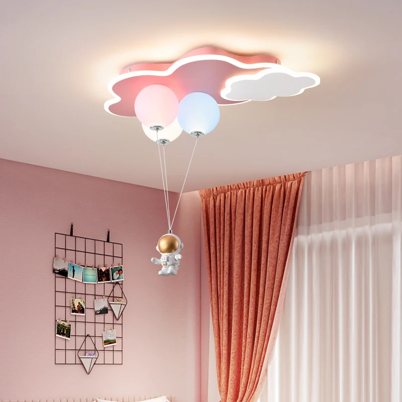 Remote Dimming Cloud Design New Modern LED Chandelier Lights For Living Kid Study Room Baby Bedroom Flats Lamps Indoor Lighting