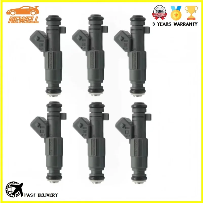 

6pcs 0280156045 24406653 Fuel injector For Cadillac CTS 3.2L V6 Citroen Peugeot Opel Vauxhall GMC Holden Volvo