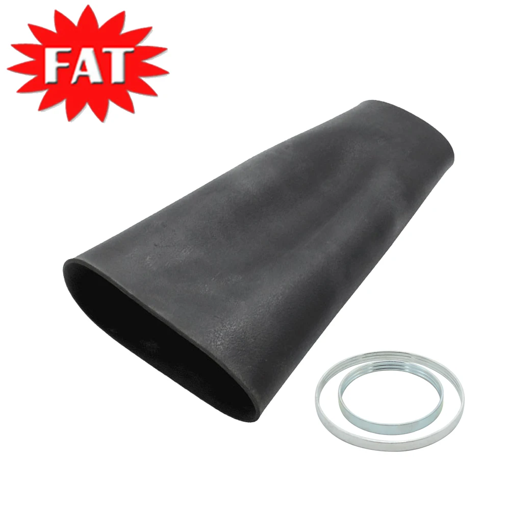 Front Air Shock Absorber Rubber Sleeve with Crimping Rings For BMW X5 E53  37116757501 37116761443 37116757502