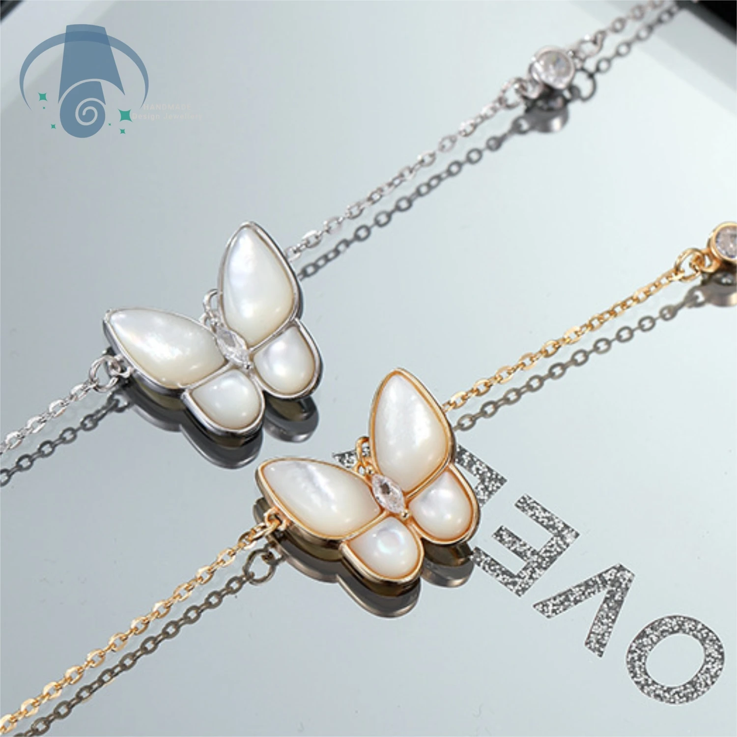 

Роскошное жемчужное ожерелье с бабочкой, женское эксклюзивное перламутровое ювелирное изделие, подарок на день рождения, День святого Валентина, юбилей ﻿