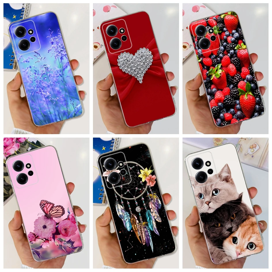 For Xiaomi Redmi Note 12 5G Case Global Cover For Xiaomi Redmi Note 12 Pro Plus Phone Case Soft Fundas For Redmi Note12 4G Cases