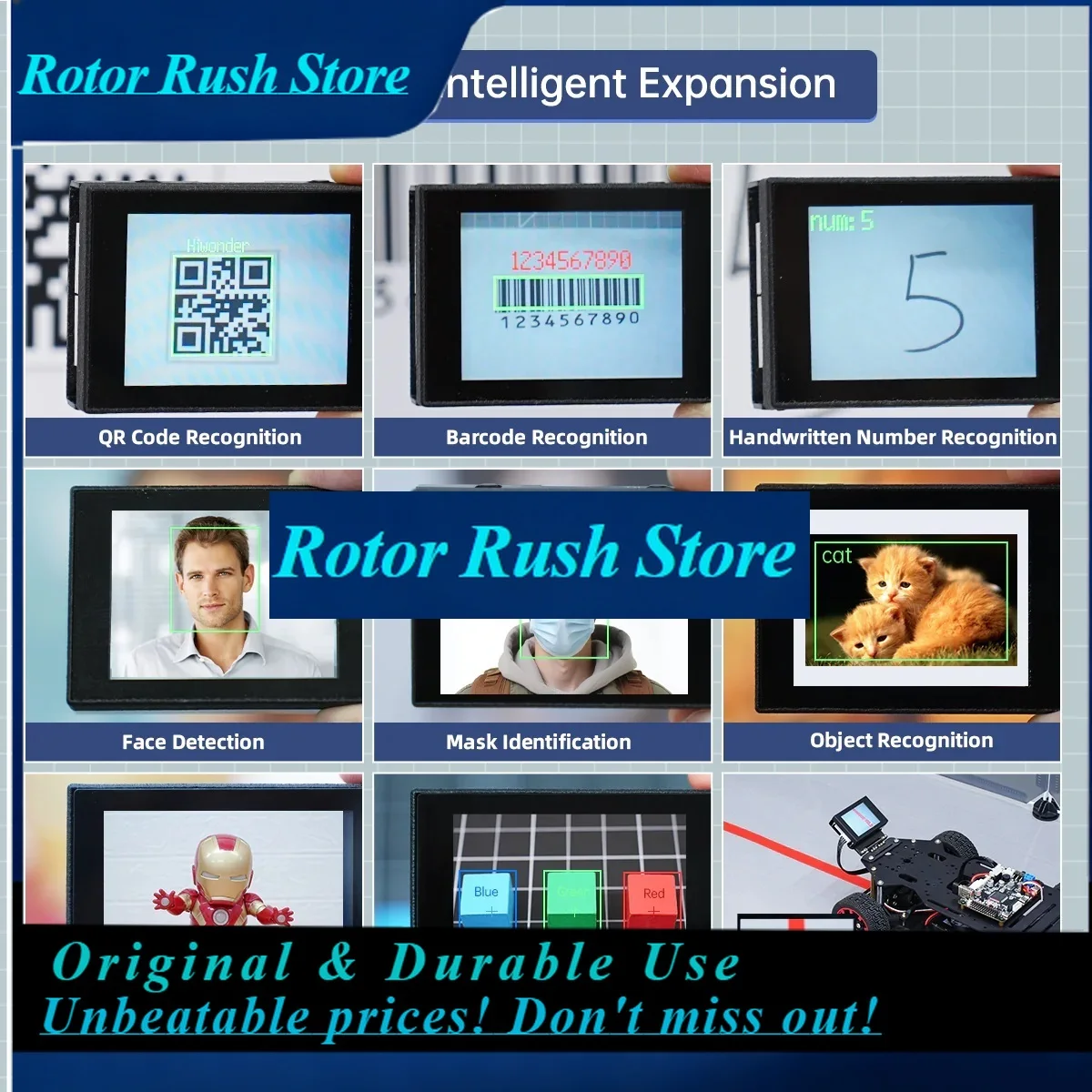 RoRuSCheap WonderMV Vision Recognition Module AI Intelligent Camera Python Development Board CanMV Sensor