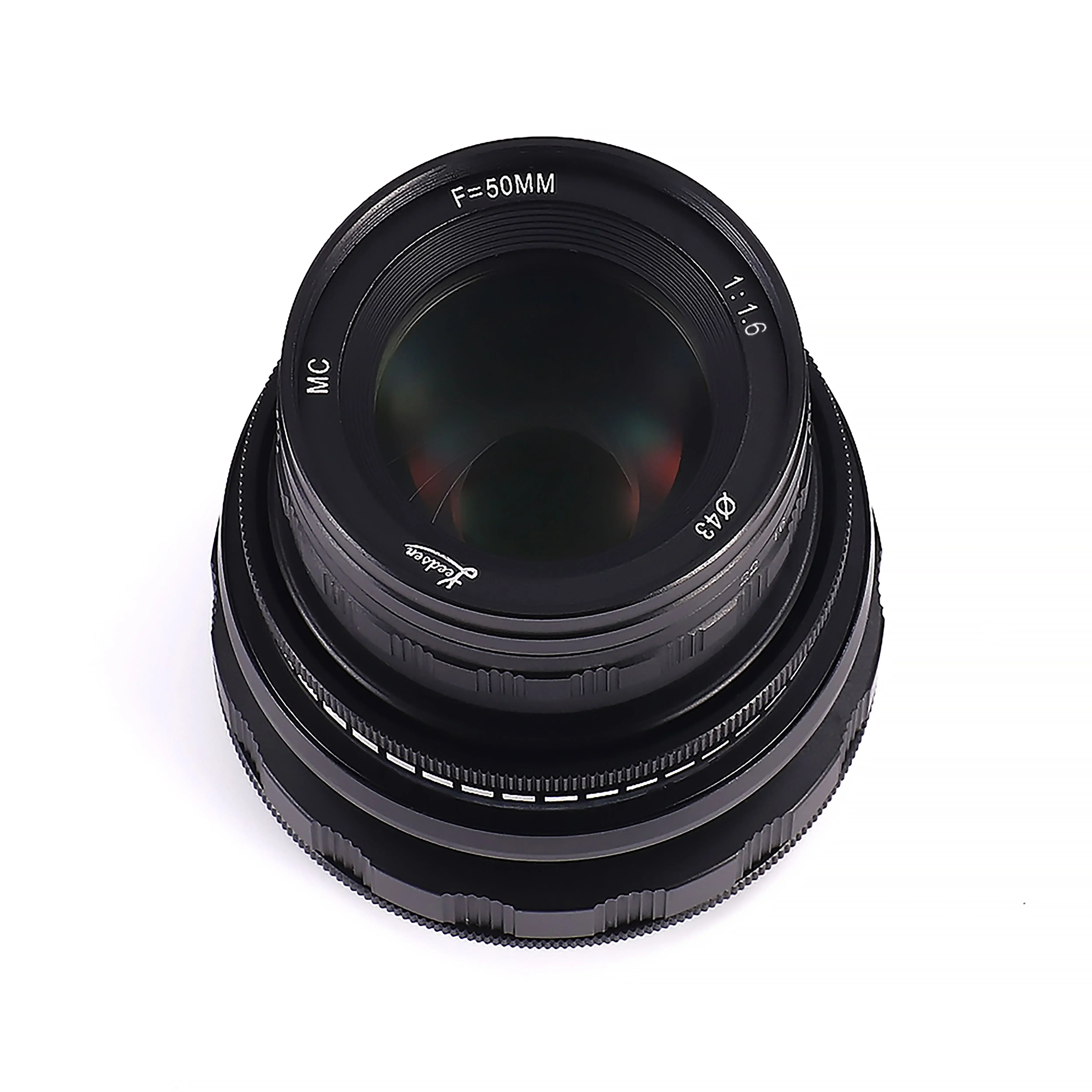 MF F1.6 Large Aperture Full Frame Manual 2-in-1 Miniature Model Effect Filter Slot Tilt Camera Lens