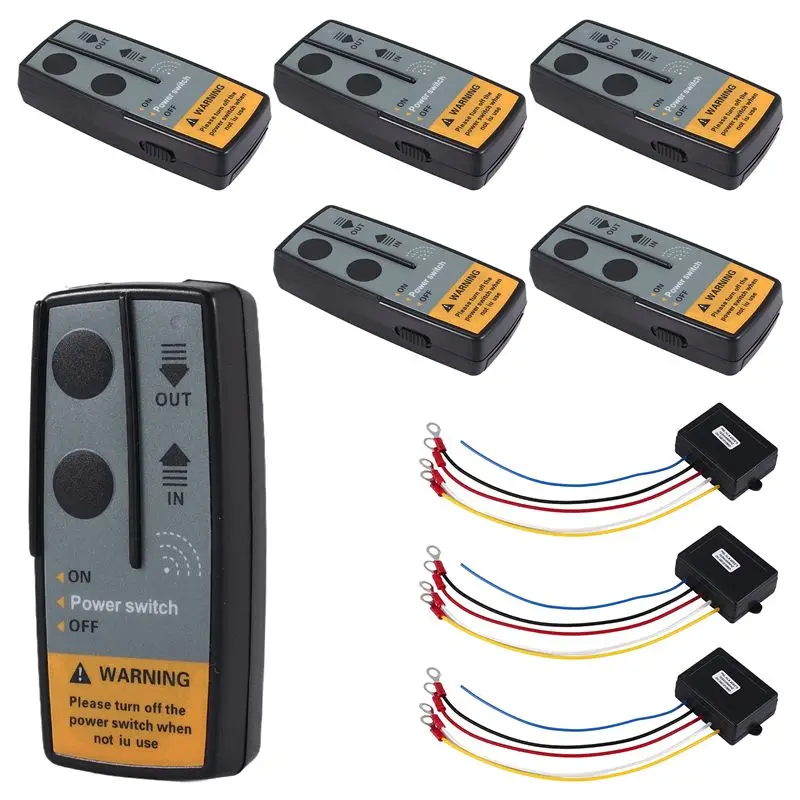 

Универсальный беспроводной пульт дистанционного управления для лебедки/крана Superior-3Set 12В/24В 2.4ГГц 50М с двумя ручными пультами ДУ