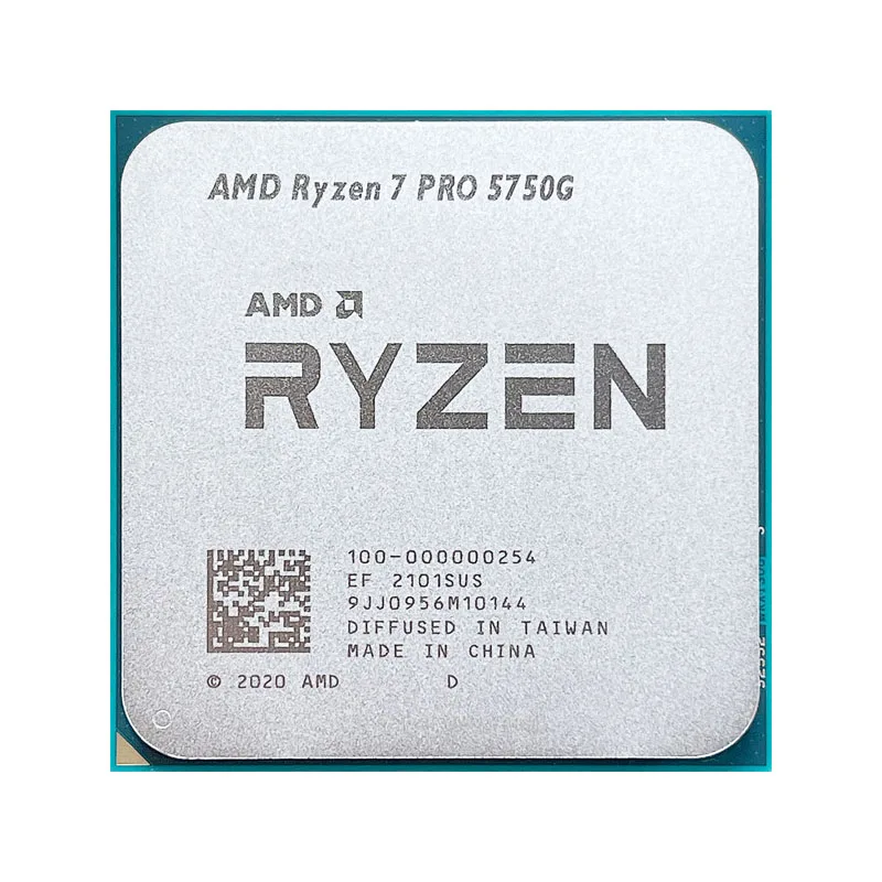 AMD Ryzen 7 PRO 5750G R7 PRO 5750G New 3.8GHz 8-Core 16-Thread 65W CPU  L3=16M 100-000000254 Socket AM4