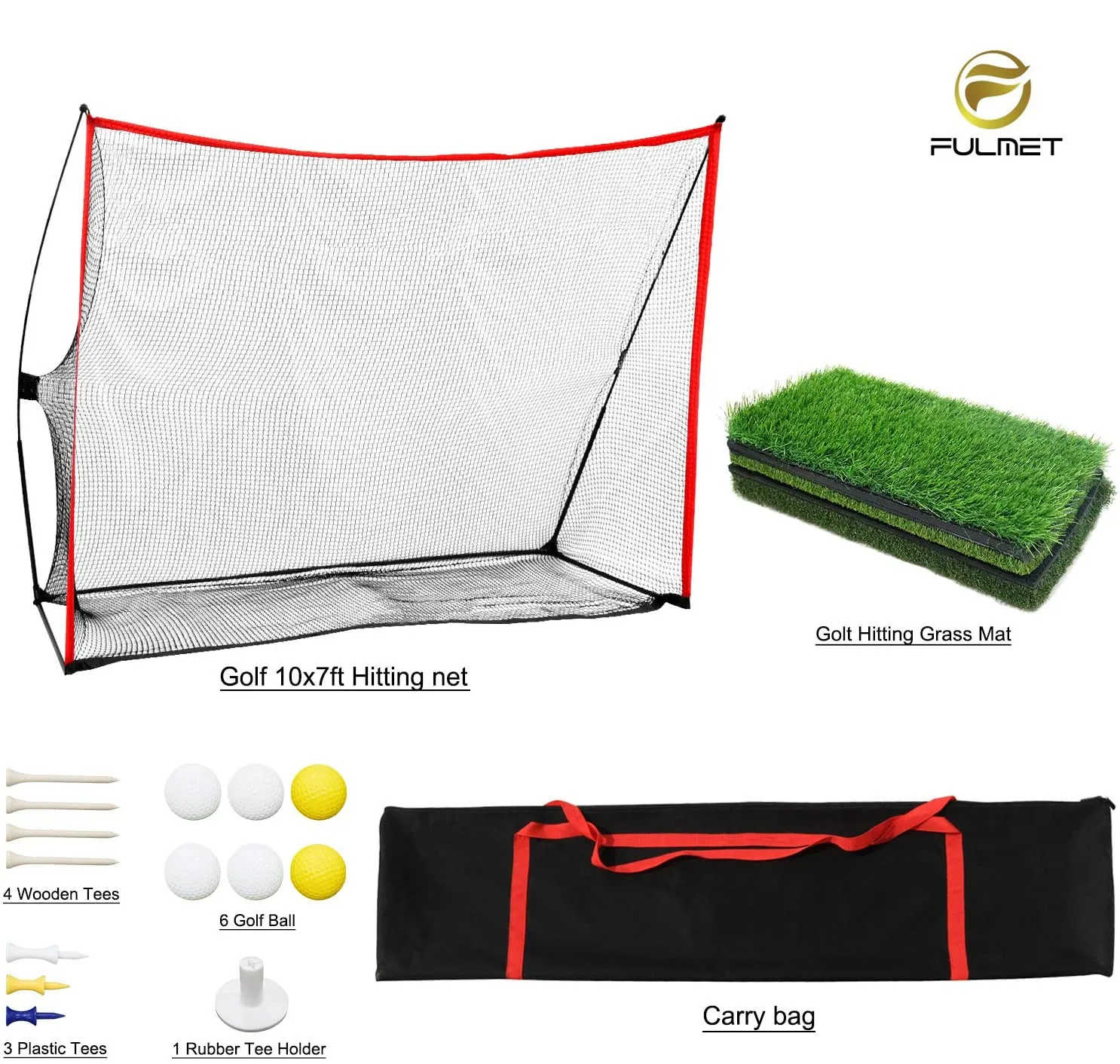 2026 Professional Foldable Indoor Outdoor Swing Hitting Training Driving Chipping Practice Golf Netpromote sales