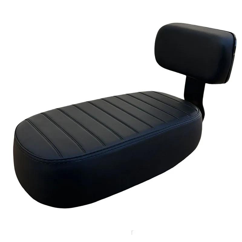 

Thickened Bike Rear Seat With Backrest Soft PU Bicycle Back Saddle Road Bike Child Passenger Back Cycling Replacement Parts