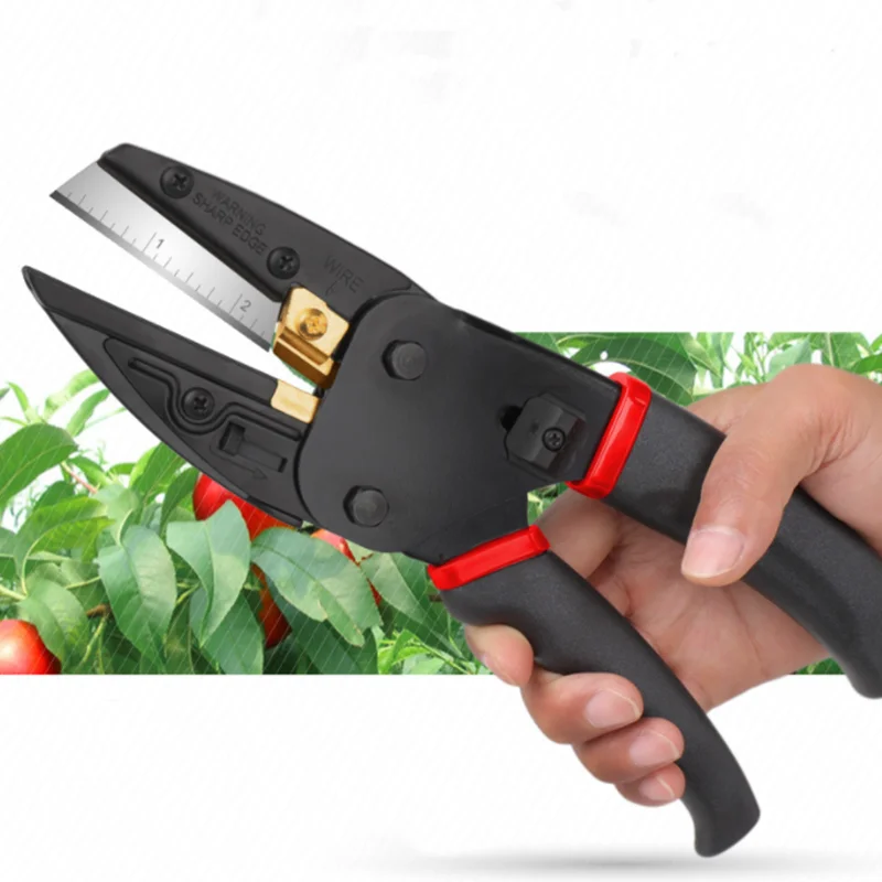 

3 In 1 Plant Trim Horticulture Pruner Cut Secateur Shrub Garden Scissor Tool Branch Shear Orchard Pruning Shears Folding Saw Set