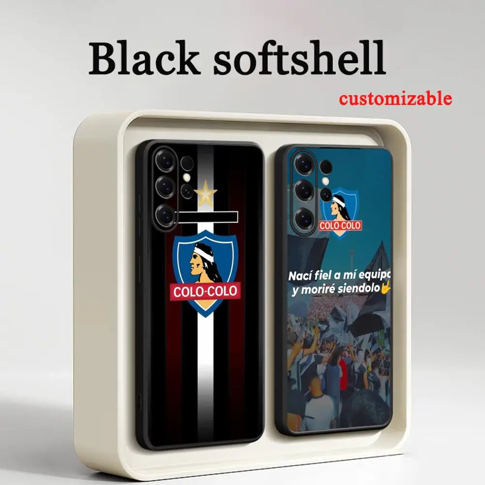 Club ins Social Y-Deportivo-o Colo  Phone Case For Samsung Galaxy S26 S25 S24 S23 S22 S21 Plus Ultra Fold A Soft Black