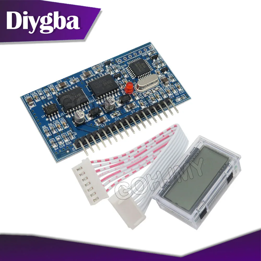 Pure Sine Wave Inverter Generator SPWM Boost Driver Board EGS002 "EG8010 + IR2110/GNVS2113" Driver Module +LCD DIYGBA