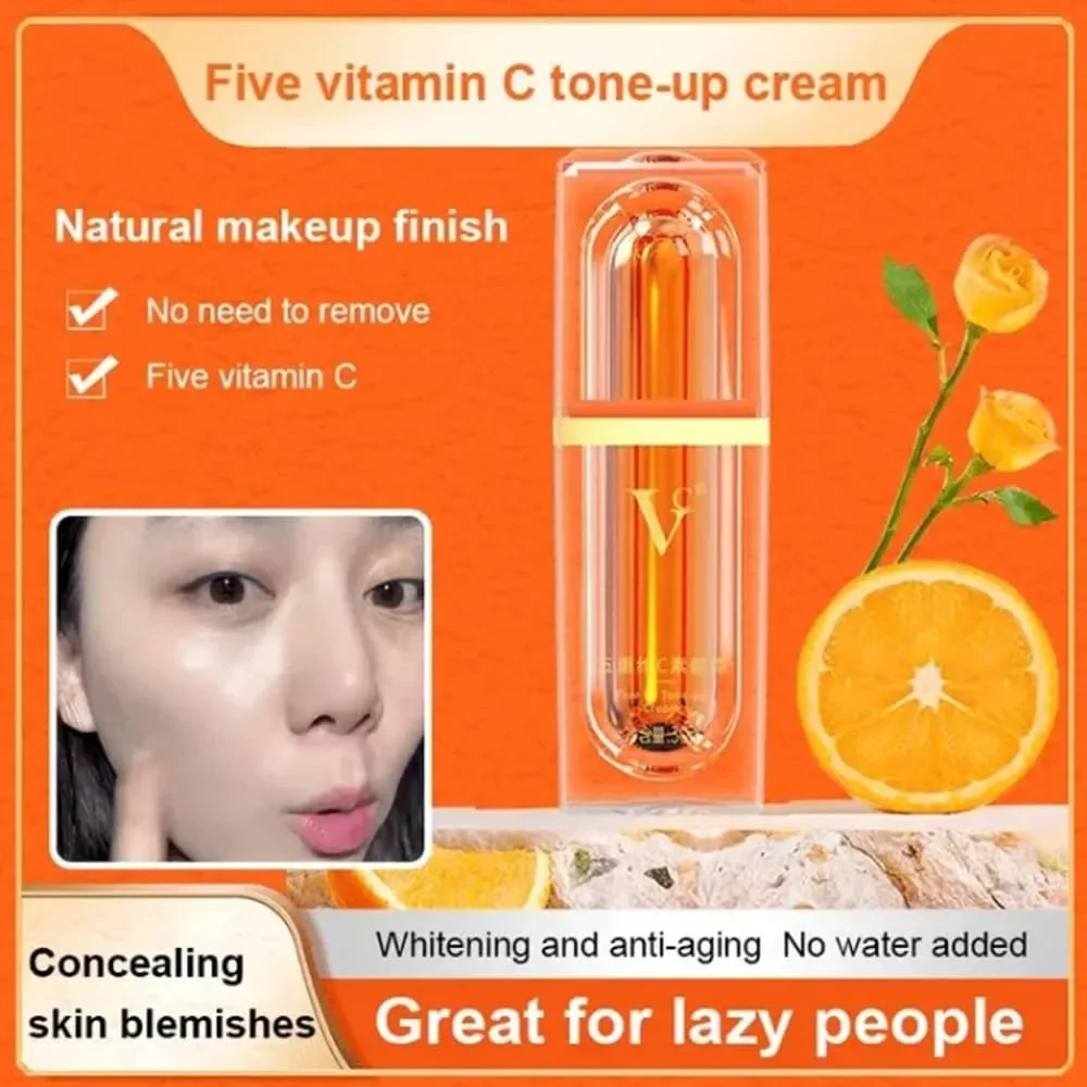 Uniform Skin Tone Radiant Concealer Improve Complexities Smooth Suitable For All Skin Types Five-dimensional C Plain Cream