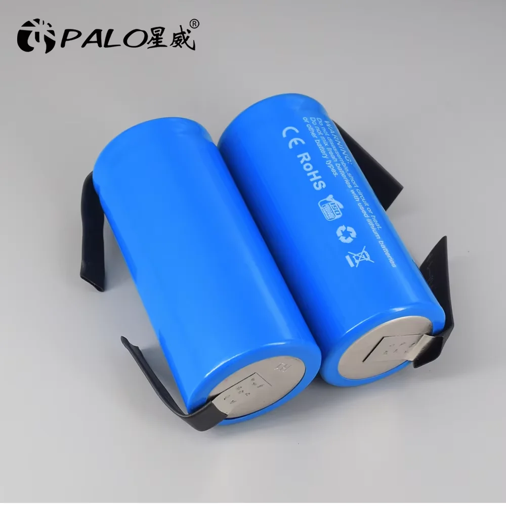 PALO 32700 Lifepo4 3.2v 7200mAh 32700 lifepo4 rechargeable battery LiFePO4 cell 5C High Power discharge battery+DIY Nickel Sheet