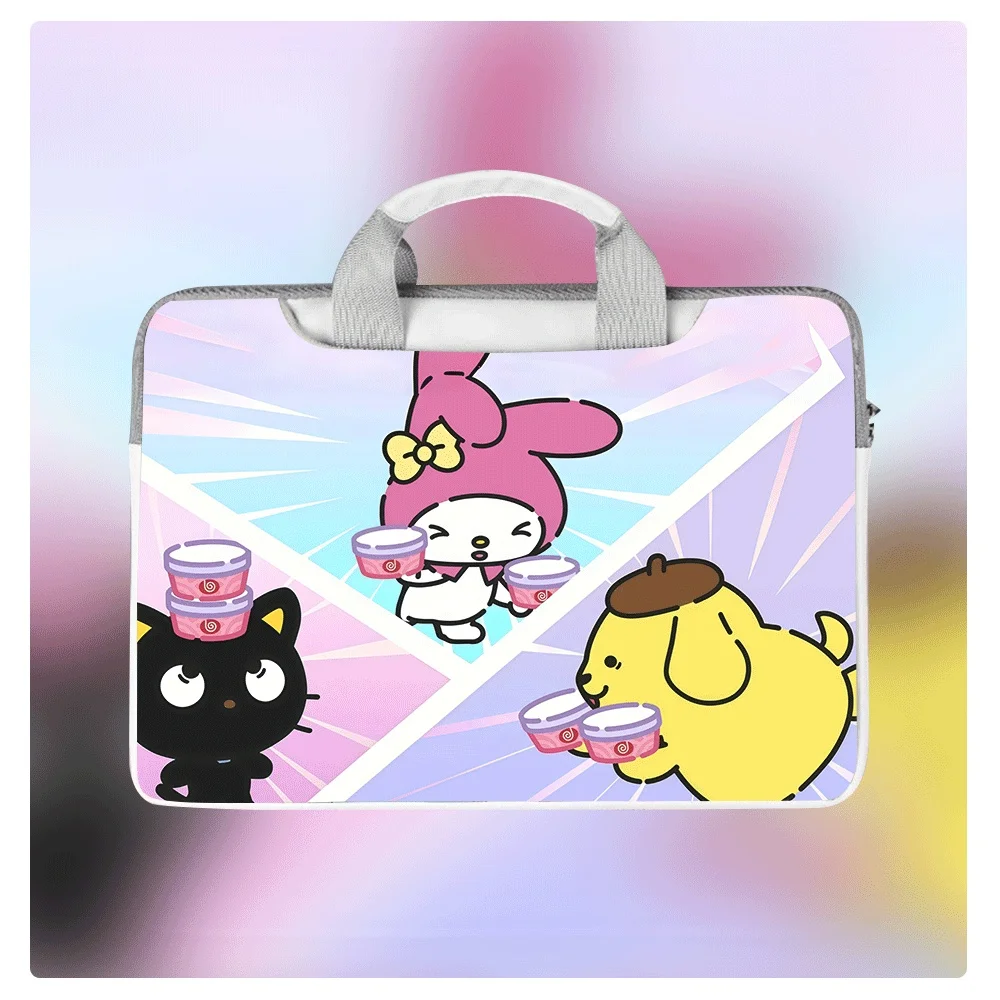 

Новая милая сумка для ноутбука с принтом, 12, 13, 14, 15, 16, 13.3 дюйма, водонепроницаемая, ударопрочная, наплечная сумка для Apple, Dell, Huawei, чехол, подарок
