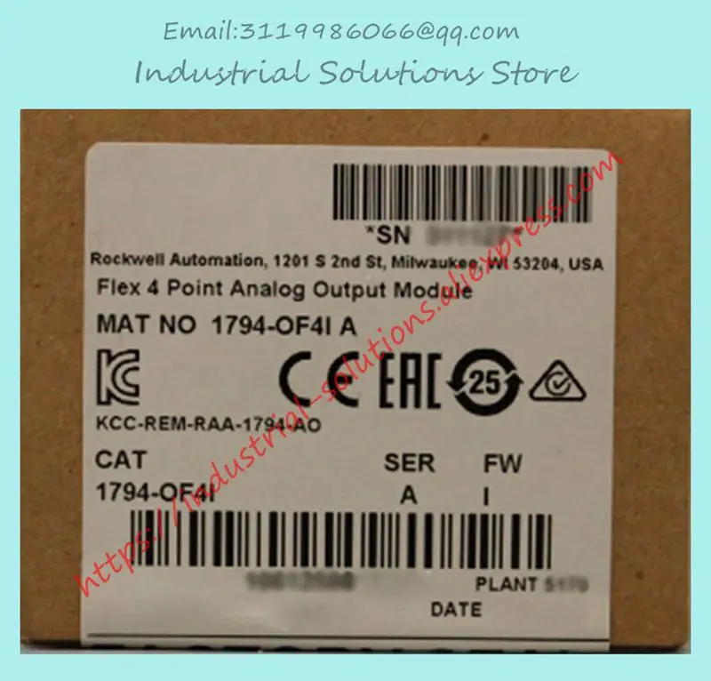 

New 1794-OF4I Industrial Control PLC Module 17940F4I 1794-0F41