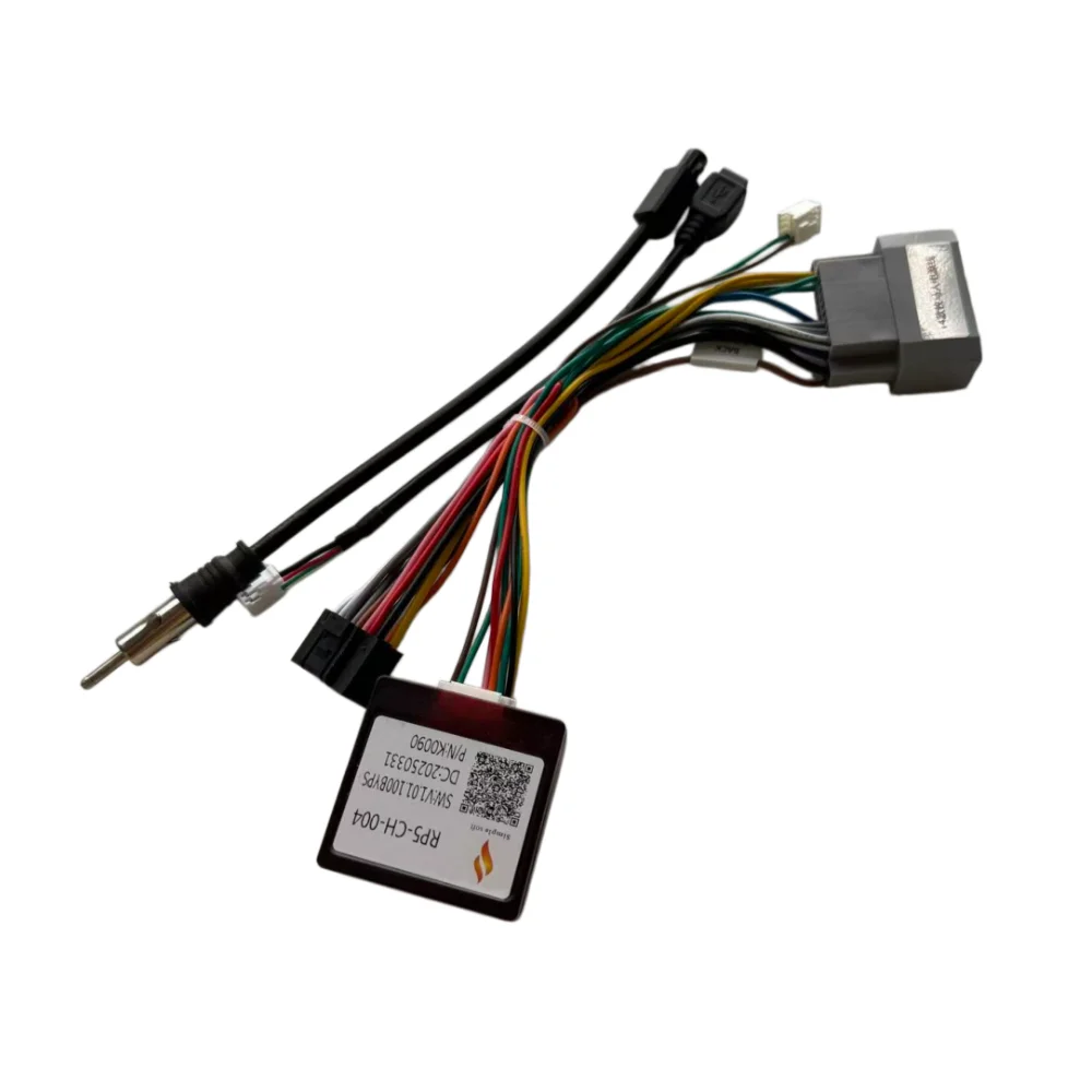 Car radio Harness Wiring Cable Canbus RP5-CH-004 For Jeep Grand Cherokee Wrangler Compass Patriot Dodge Caliber Voyager Chrysler
