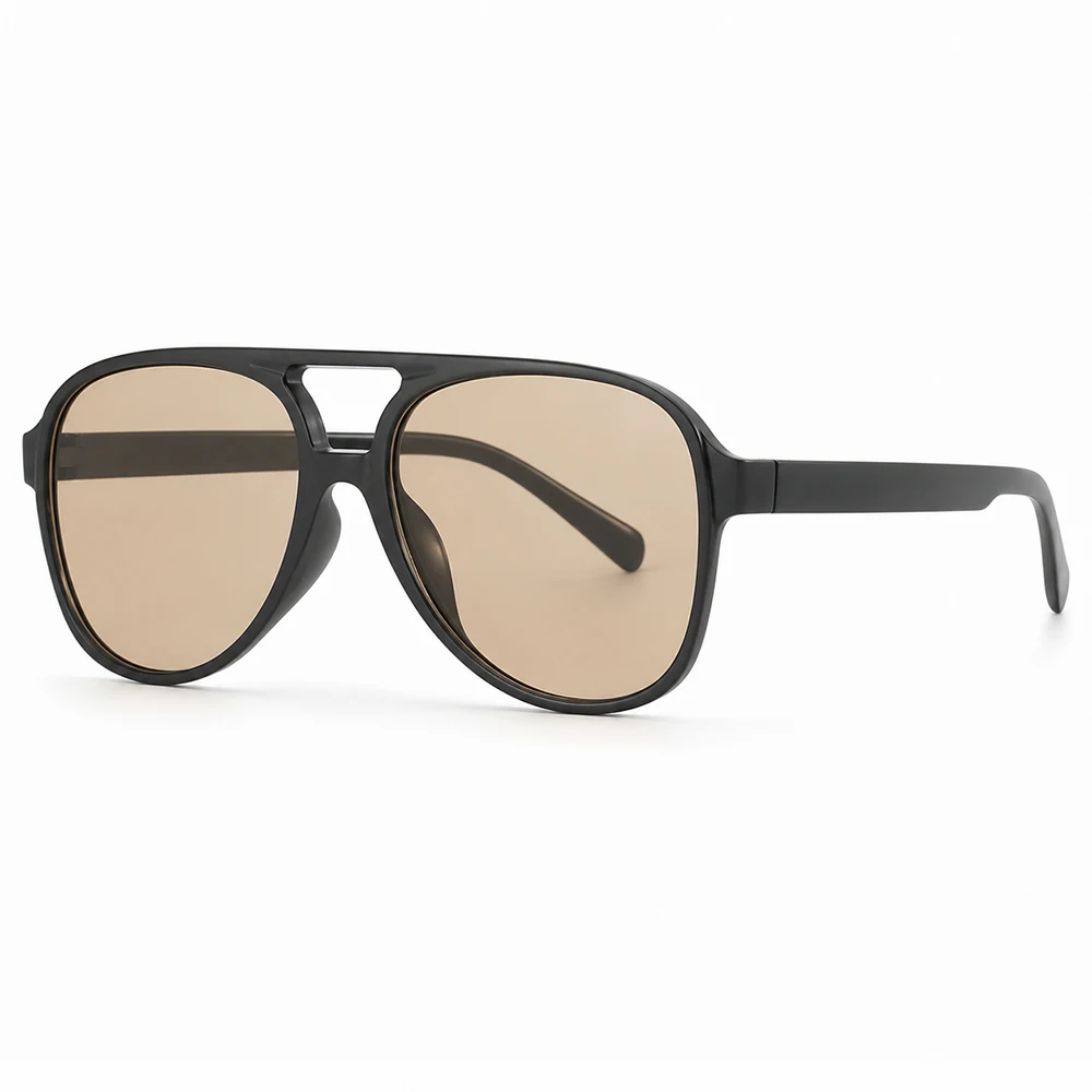 Vintage Übergroße Pilotensonnenbrille für Damen und Herren 70er Retro UV400-Schutz Klassischer Großer Rahmen Modische Fahrsonnenbrille – Detail 11