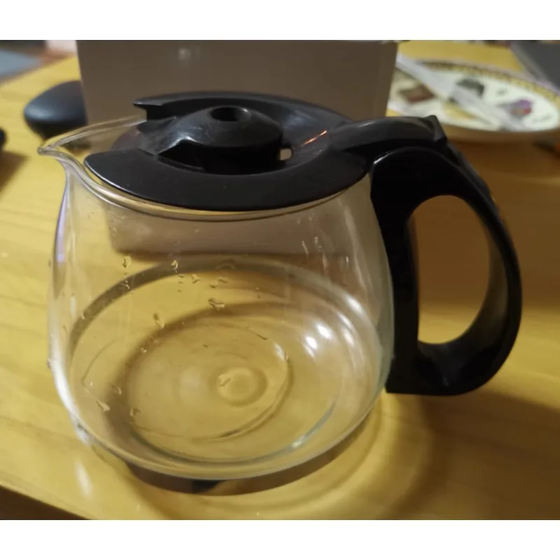 Applicable To Bear KFJ-403 American Coffee Machine Accessories 0.6 L Black Thickened Glass Pot Cup