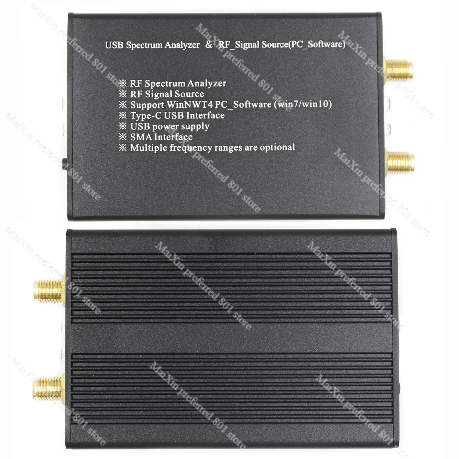 

Alloy Housing, Spectrum Analyzer USB 35-4400M Signal Source RF Frequency Domain Analysis