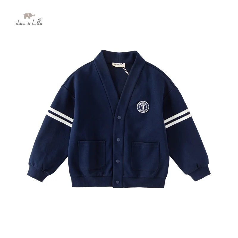 Dave Bella Children's Boy's 2023 Autumn New Fashion Casual Tops Overcoat Cool Outdoors Sports Party DK3236369