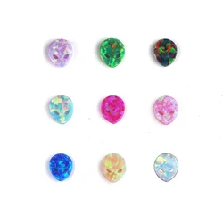 2pcs 50pcs Alien Beads for Sale Tooth Gem Synthetic Opal Safe Lead Free Dental Decor Stone