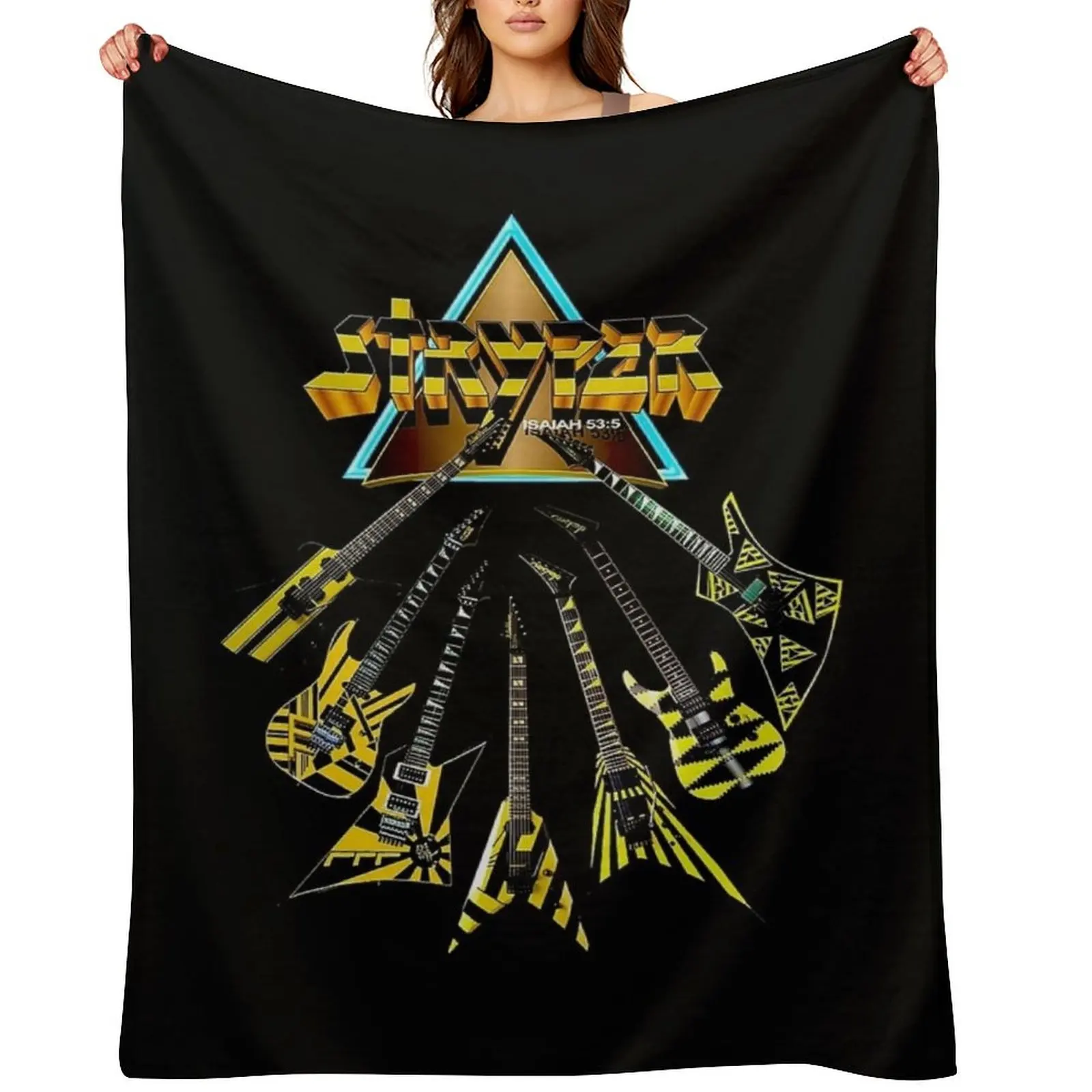 

stryper JA6 -stryper - band sell t-shirt Throw Blanket bed plaid Bed Soft Beds Summer Blankets