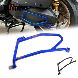Motorcycle For YAMAHA XMAX 250 300 400 2017-2024 Transmission Cover Protector Bumper Bar Stainless Steel Accessories  X-MAX300